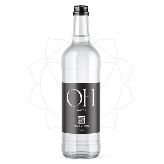 12 Bottles of 528Hz Harmonically Treated Sparkling Spring Water